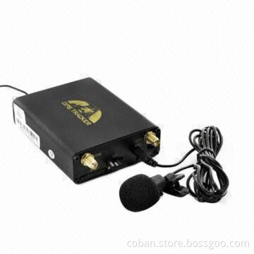 106B Car GPS Tracker with Camera, Micro SD Slot, Fuel, Temperature and Shock Sensor, Alarm Siren